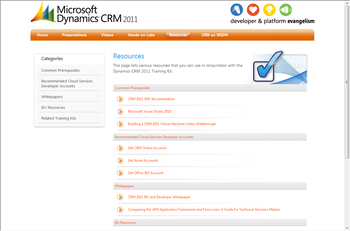 Dynamics CRM 2011 Developer Training Kit screenshot 4