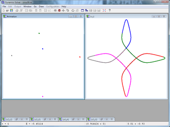 Dynamics Solver screenshot