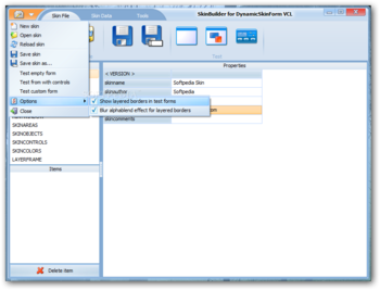 DynamicSkinForm VCL screenshot 2