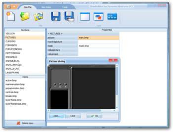 DynamicSkinForm VCL screenshot 3