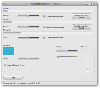 DynamicSkinForm VCL screenshot 9