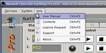 Dynasoft Cybercafe SurfShop Pro screenshot 2
