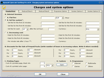 Dynasoft Cybercafe SurfShop Pro screenshot 4