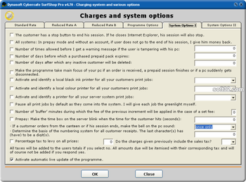 Dynasoft Cybercafe SurfShop Pro screenshot 5