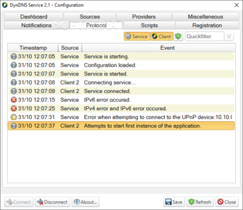 DynDNS Service screenshot 2
