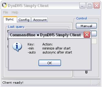 DynDNS Simply Client screenshot