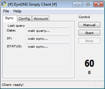 DynDNS Simply Client screenshot 2