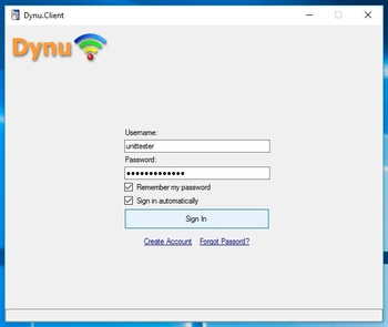 Dynu IP Update Client screenshot 4