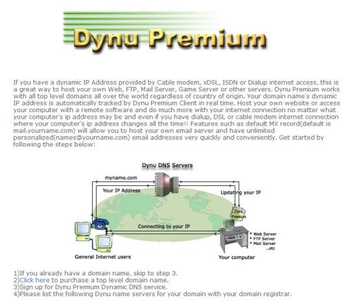 Dynu Premium Dynamic DNS Client screenshot