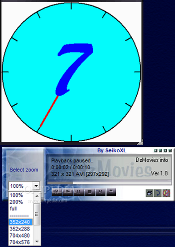 DzMovies Multimedia Player screenshot
