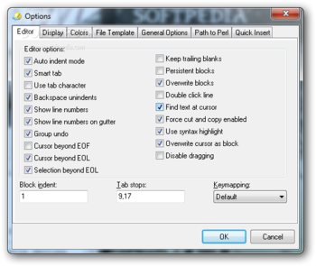 DzSoft Perl Editor screenshot 4