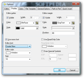 DzSoft Perl Editor screenshot 5