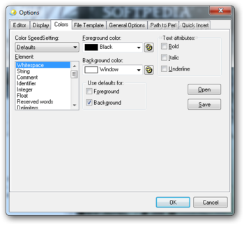 DzSoft Perl Editor screenshot 6