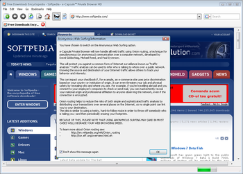 e-Capsule Private Browser HD screenshot 2