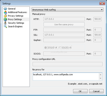 e-Capsule Private Browser HD screenshot 6
