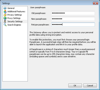 e-Capsule Private Browser HD screenshot 7