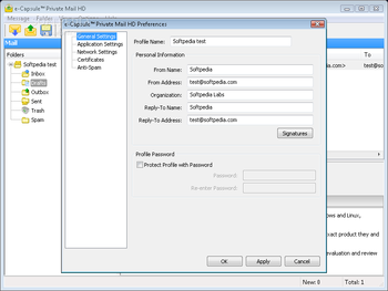 e-Capsule Private Mail HD screenshot 6