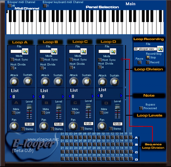 E-looper screenshot