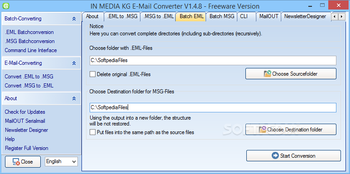 E-Mail Converter screenshot 3