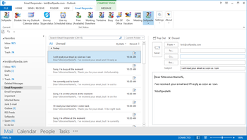 E-mail Responder for Outlook screenshot