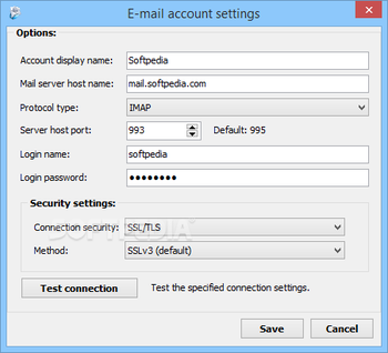 E-mail Tray Notification screenshot 2