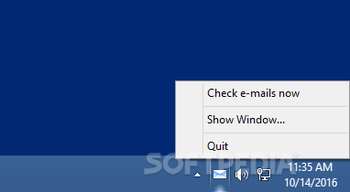 E-mail Tray Notification screenshot 5