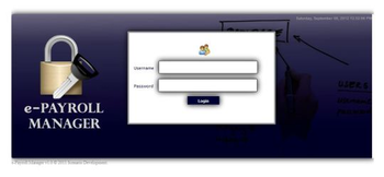e-Payroll Manager screenshot