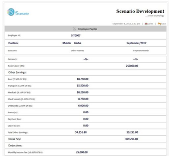 e-Payroll Manager screenshot 4