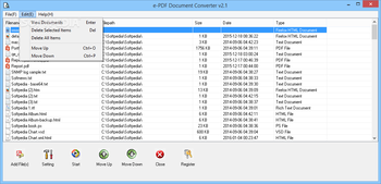 e-PDF Document Converter screenshot 3
