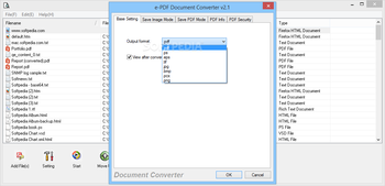 e-PDF Document Converter screenshot 4