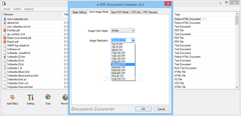 e-PDF Document Converter screenshot 5