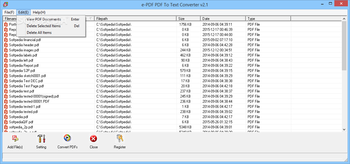 e-PDF PDF To Text Converter screenshot 3