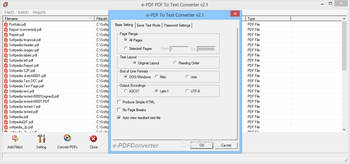 e-PDF PDF To Text Converter screenshot 4
