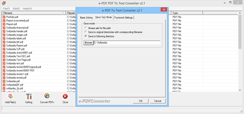 e-PDF PDF To Text Converter screenshot 5
