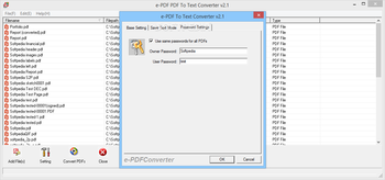 e-PDF PDF To Text Converter screenshot 6