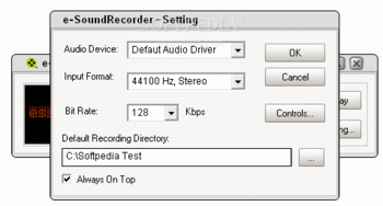 e-SoundRecorder screenshot 2