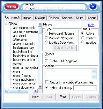 e-Speaking Voice and Speech Recognition screenshot