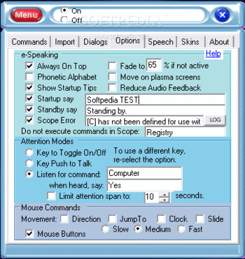 e-Speaking Voice and Speech Recognition screenshot 2