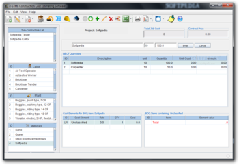 e-STM8 Construction Cost Estimating Software screenshot