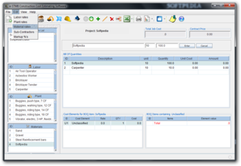 e-STM8 Construction Cost Estimating Software screenshot 2