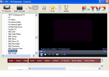 E-TV and E-TV2 screenshot