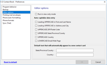 E-Z Contact Book screenshot 12