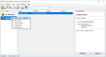 E-Z Contact Book screenshot 2