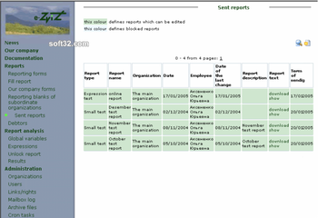 e-Zvit screenshot