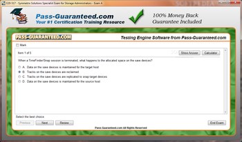 E20-517 - Symmetrix Solutions Specialist Exam for Storage Administrators screenshot 2