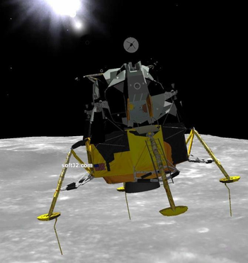 Eagle Lander 3D screenshot 2