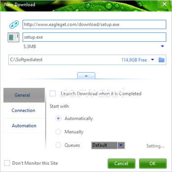 EagleGet screenshot 2