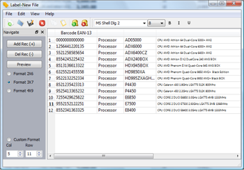 EAN-13 Barcode Studio screenshot