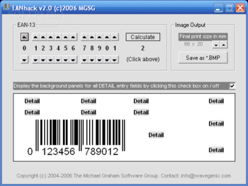 EANhack screenshot
