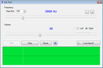 Ear Test screenshot